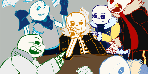 took a quiz telling me which au sans i am most like and it seems