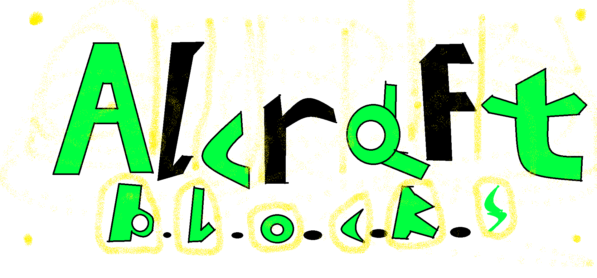 Alcraftblocks jätte girraf