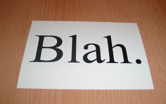 Blah