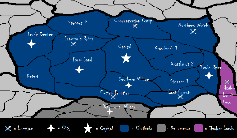 The Dead Gods: Clodonia Campaign (Quiz)