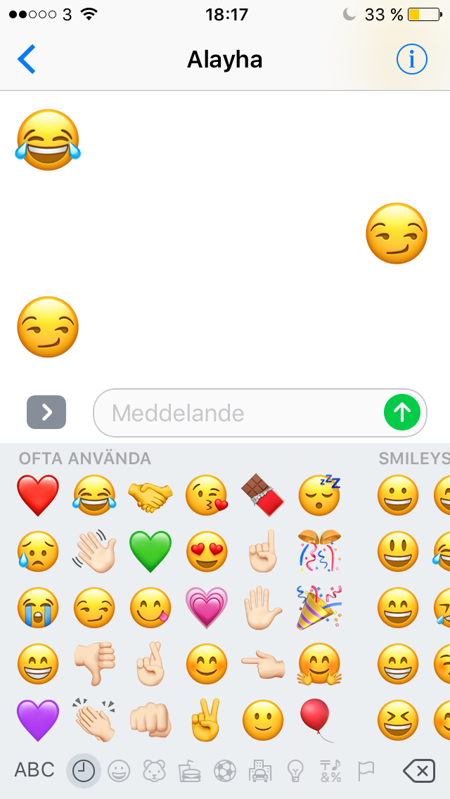 Vilken imodjis passa dig