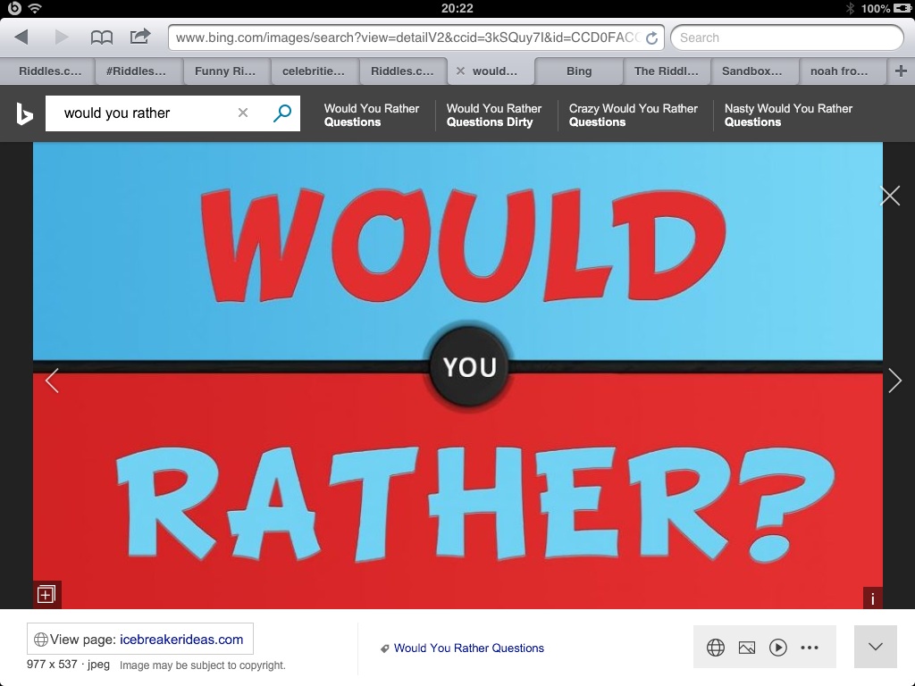 Would you rather