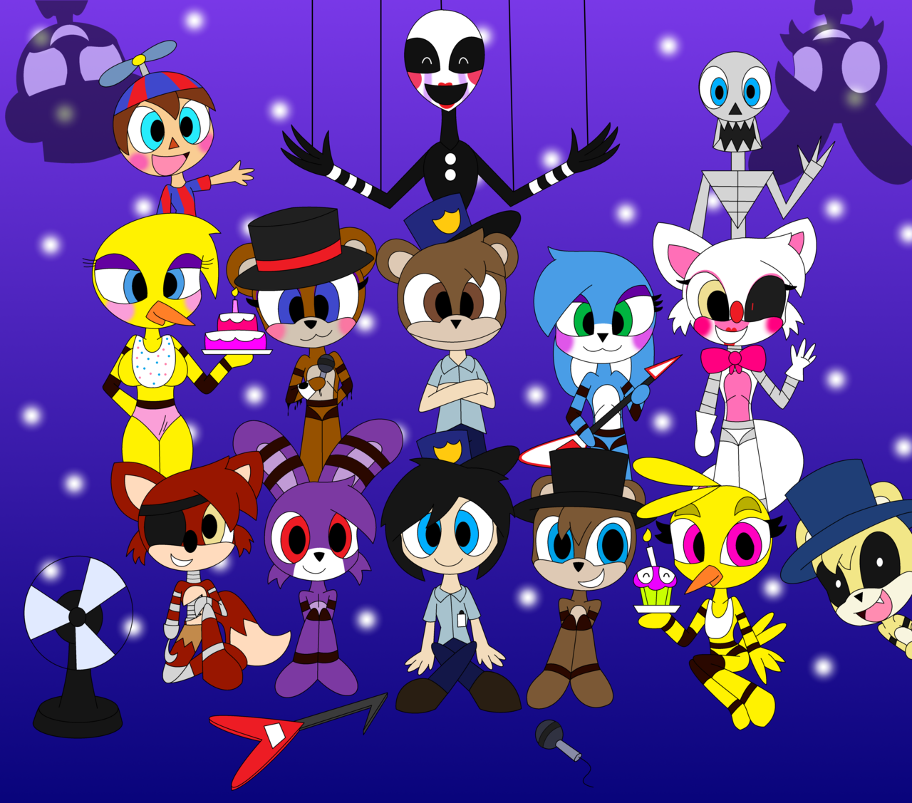 What fnaf character are u???