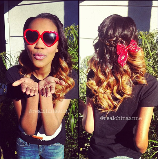 Do u like Chinya weave or natural hair