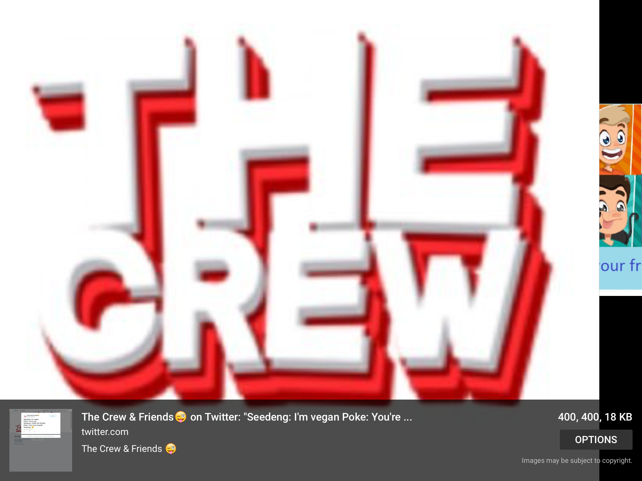 THE CREW AND FRIENDS!