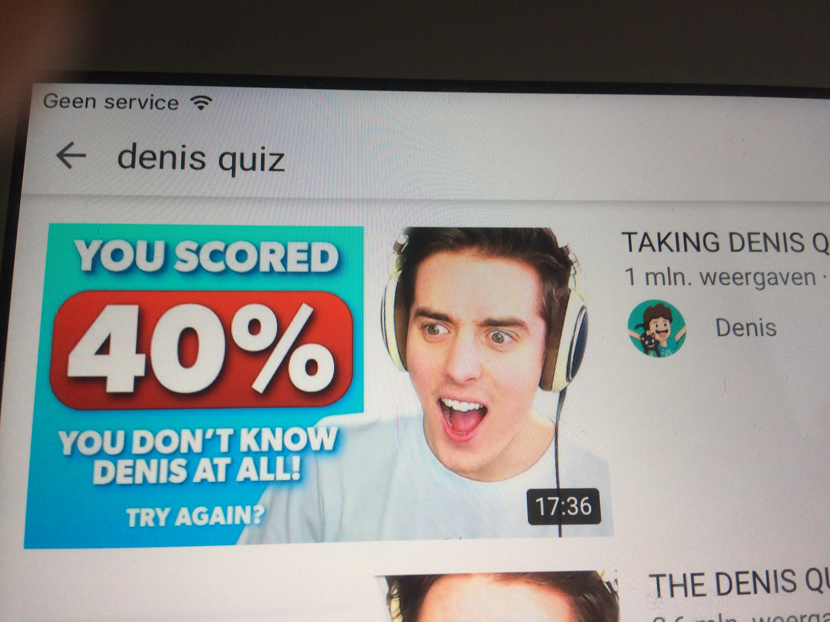 Denis quiz
