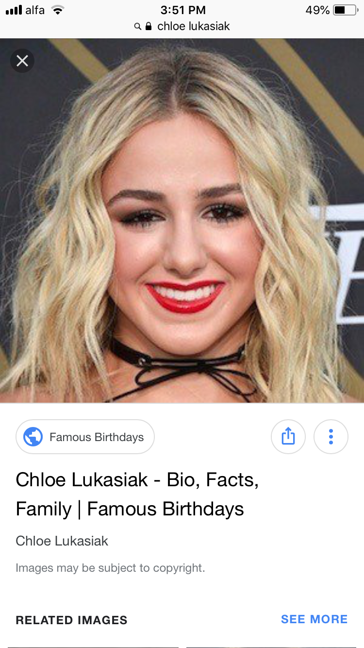 How well do you know chloe lukasiak