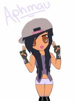 Me and my friend Alysha in Minecraft