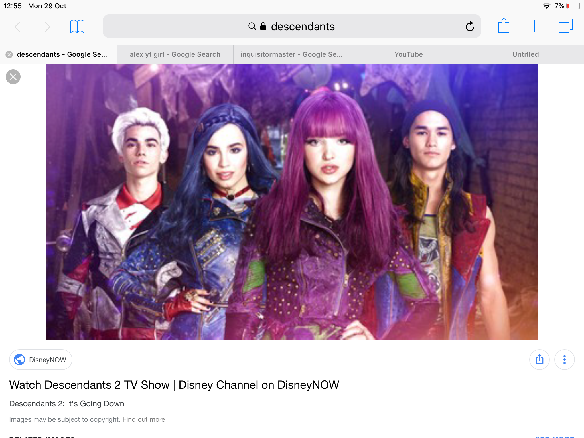 Descendants one and two