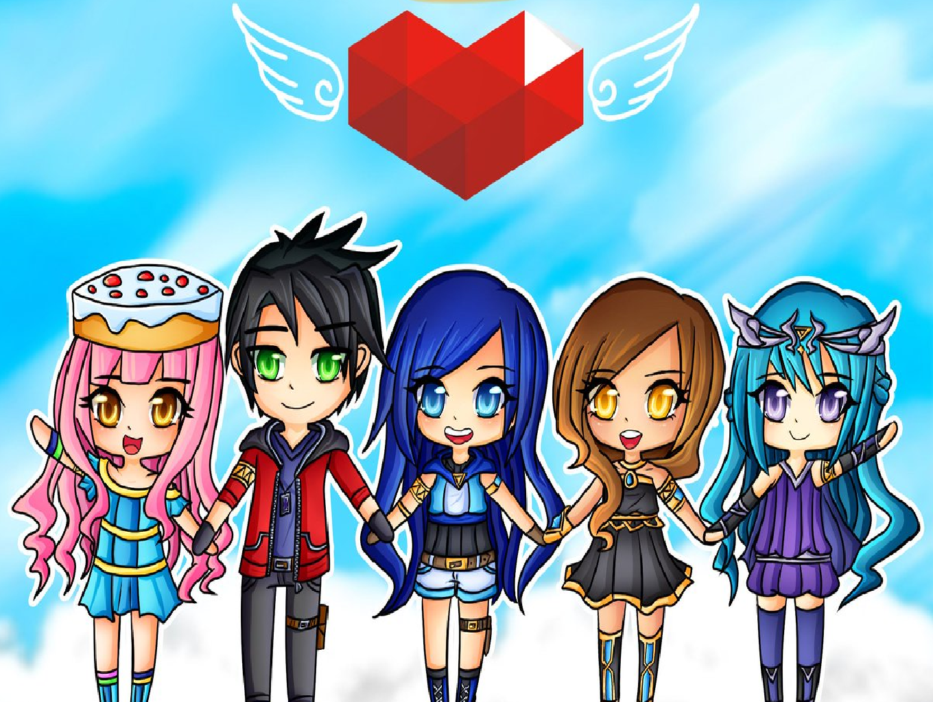 how well do you know Itsfunneh rainbow lunar gold and draco