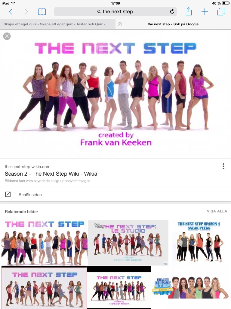 The next step