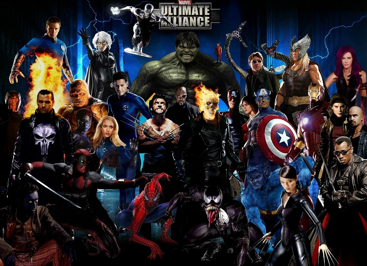Can you find out who these Marvel characters really are?
