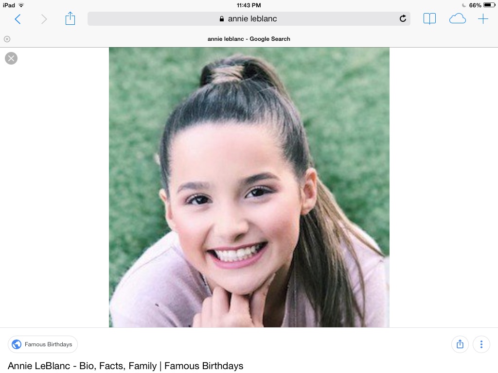 How well do you know Annie Leblanc?