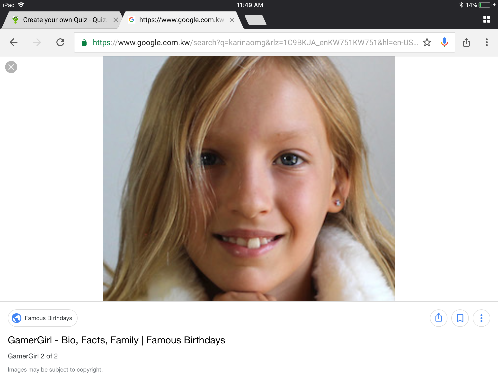 Karina quiz