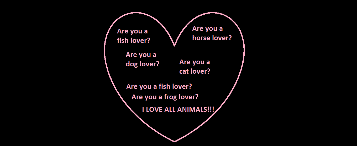 Witch animal lover are you?