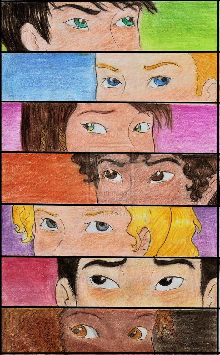 Who do you like in The Heroes of Olympus?