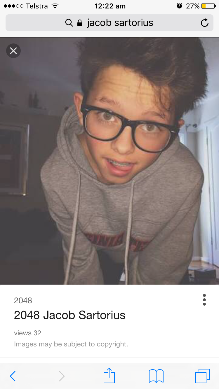 Would Jacob sartorius date you