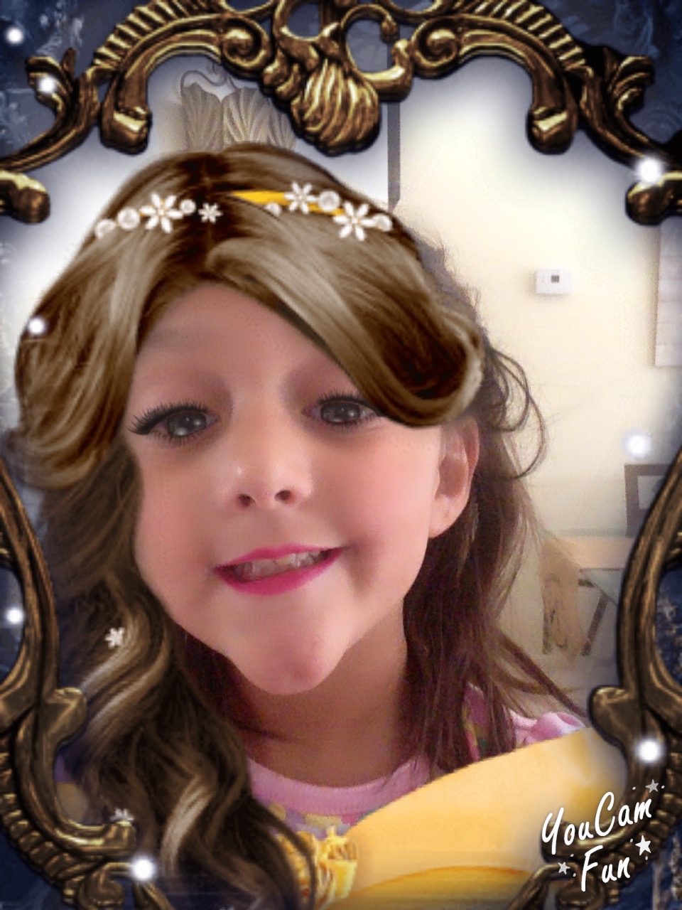 Showing my face ( do you know my dog