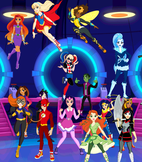 The DC superhero girls quiz