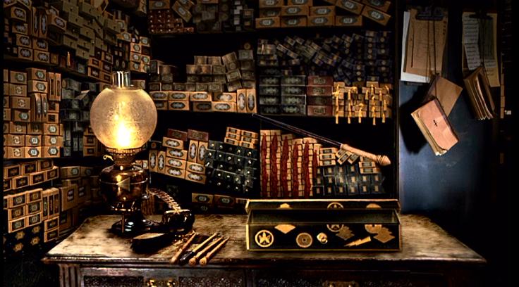 Welcome to Olivanders wand shop