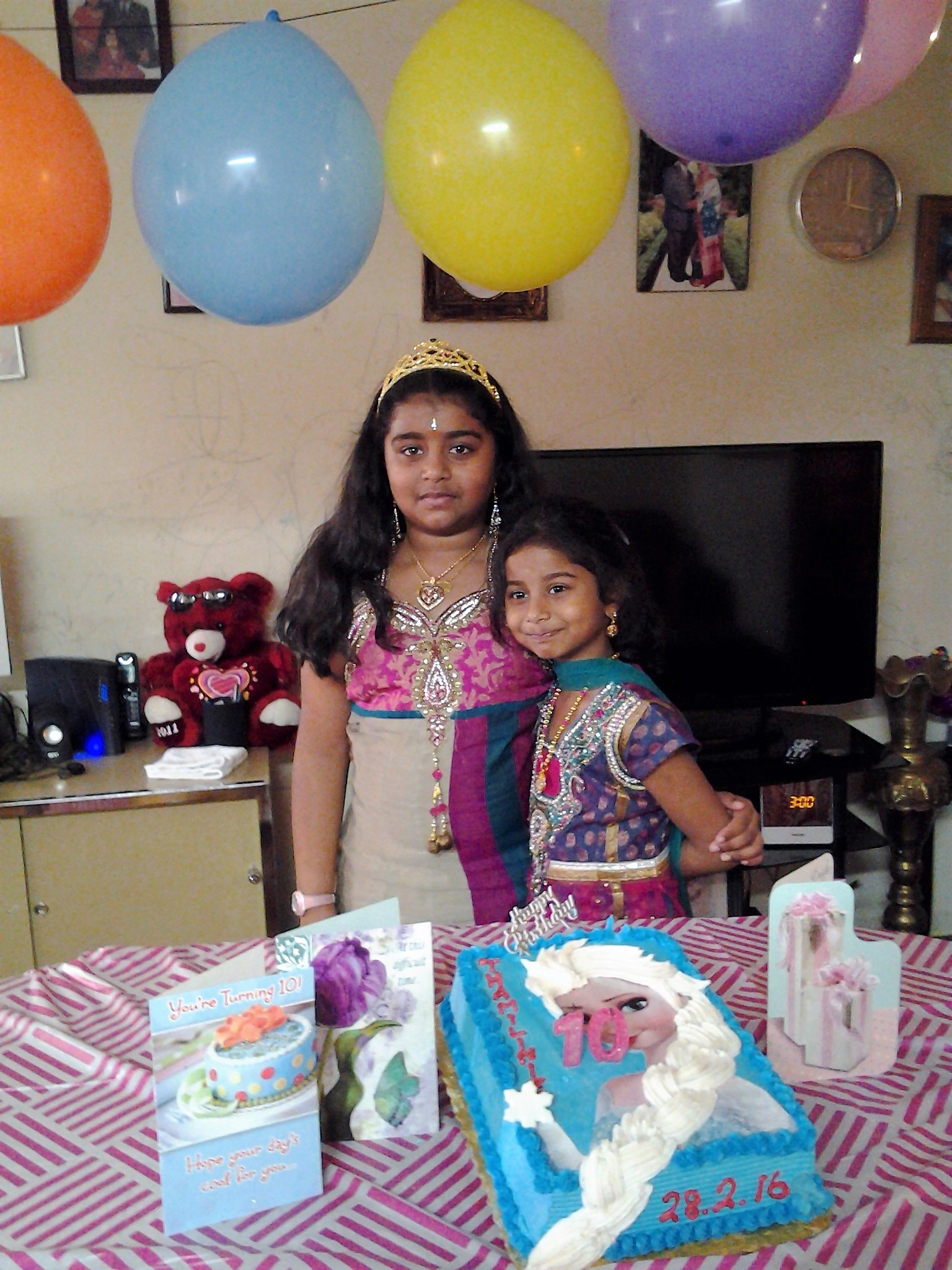Thamilinie and Kirthana (the two sisters)