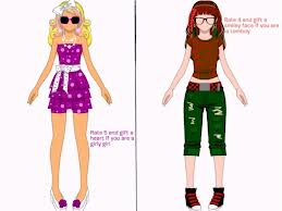 are you a tom boy or a gg