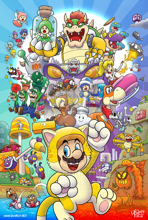 Vem är du i Super Mario?