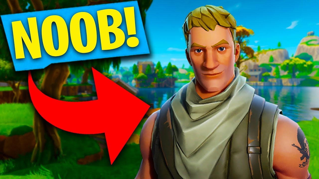 Are you a real noob on fornite