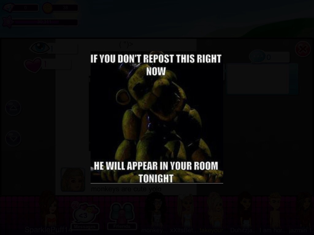 Who do you like in fnaf