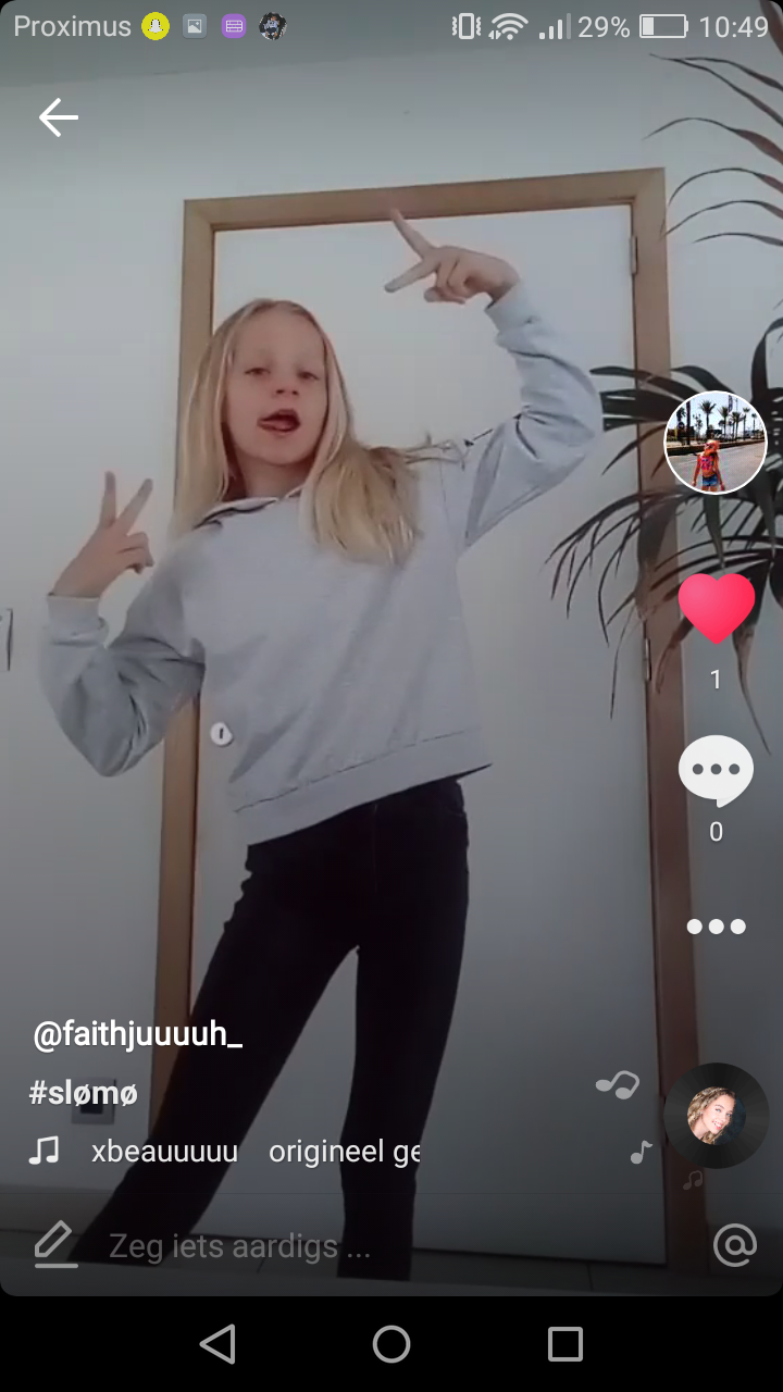Wie kent Faith xx het beste ?