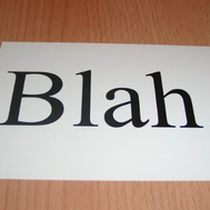 Blah
