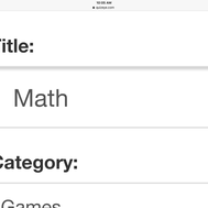 Math