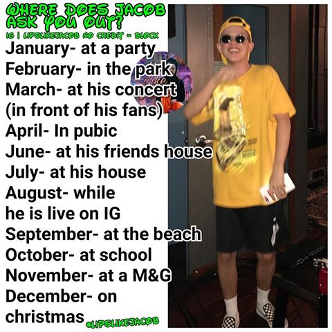 Will Jacob sartourius ever like you