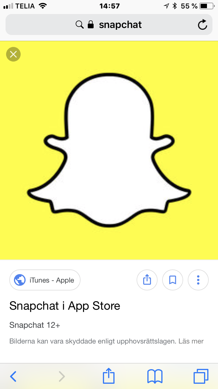 Alla rätt och då får min snap