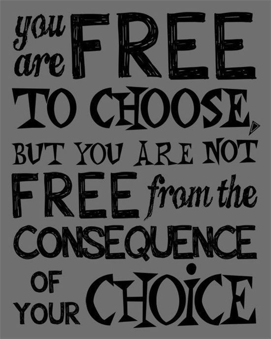 Life's daily choices