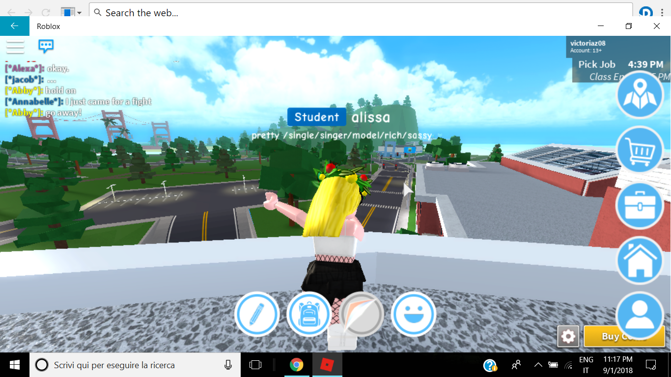 what roblox caracter are you?