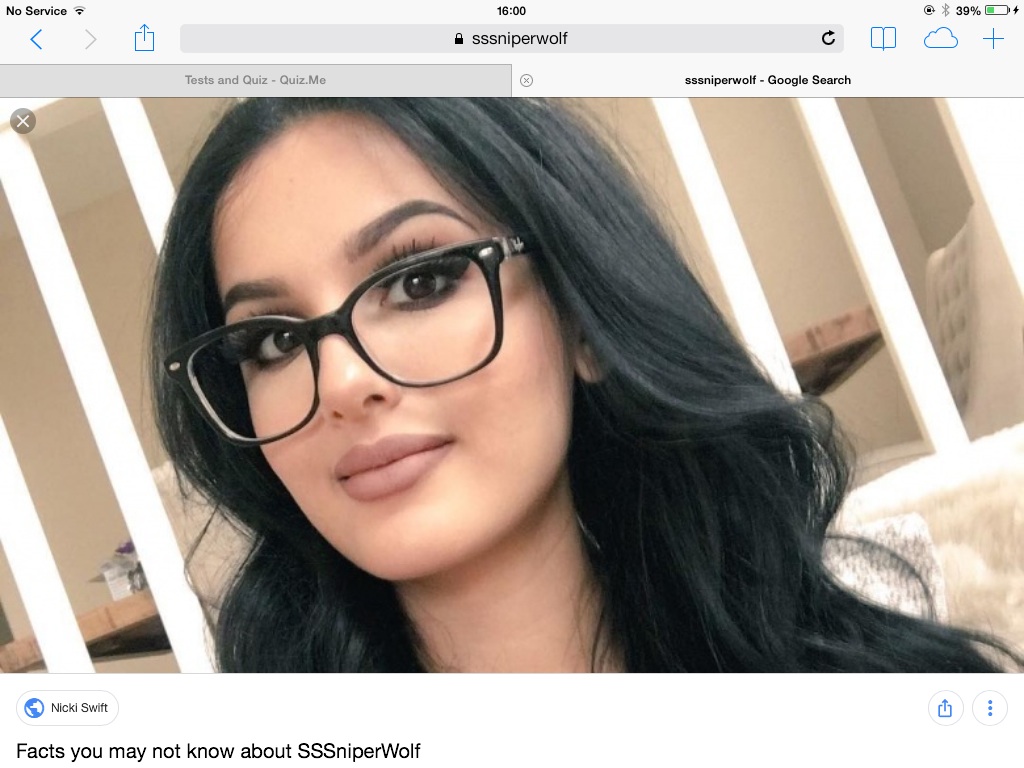 How well do you know sssniperwolf?