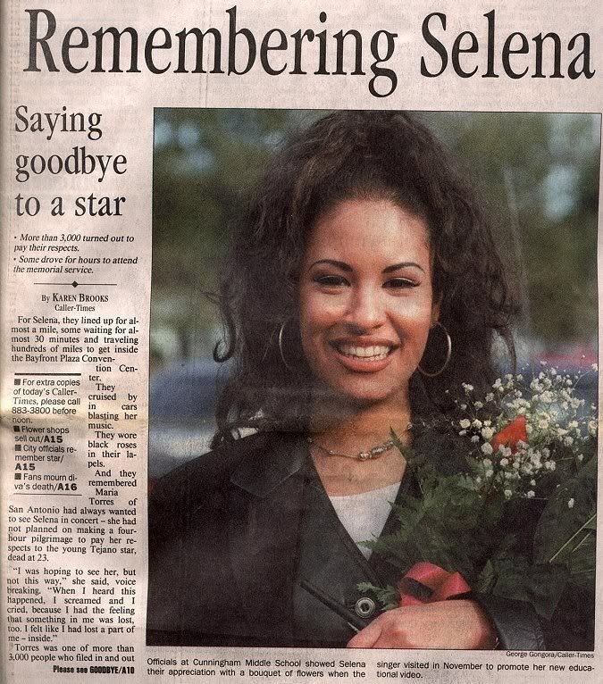 Do you love selena quntanilla?