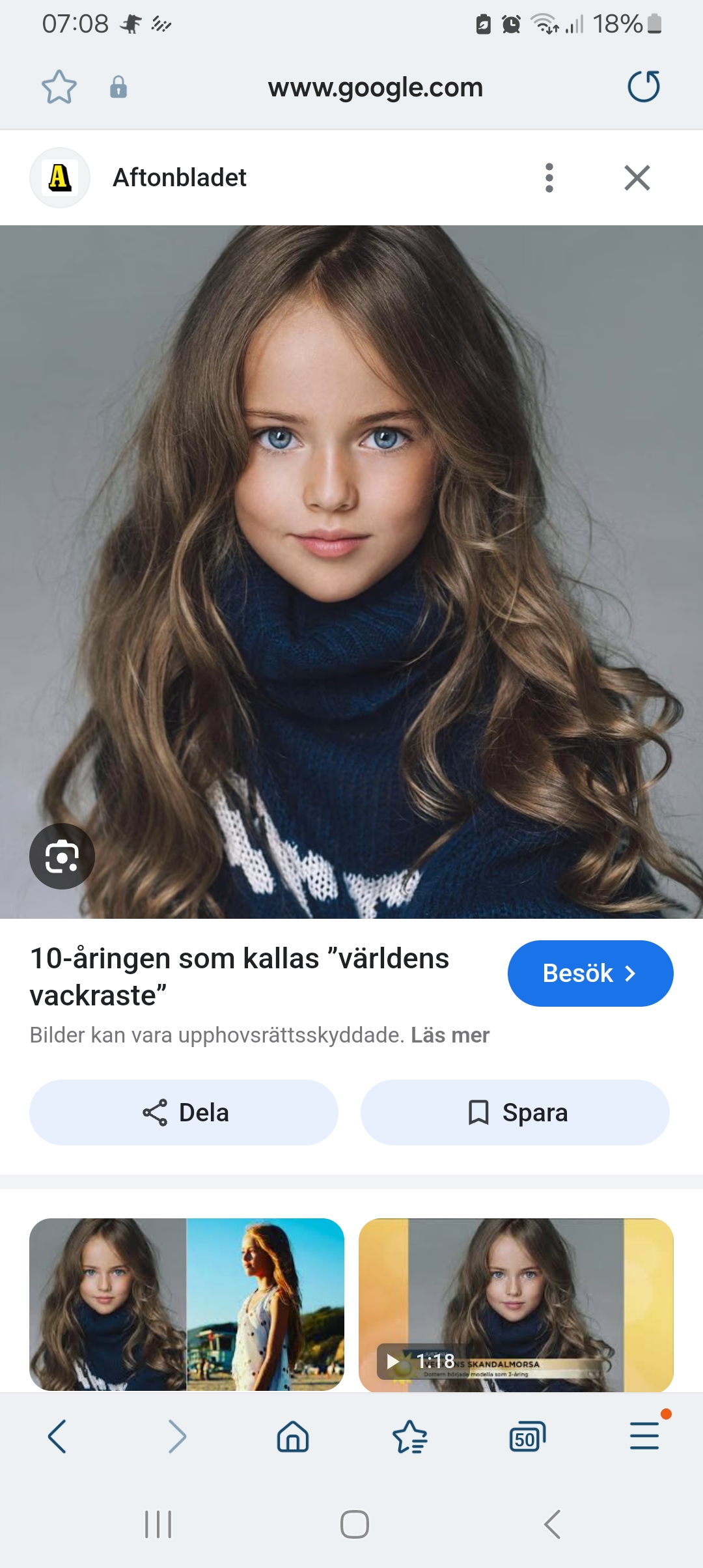 Hur kommer ditt barn se ut i 10års ordern?