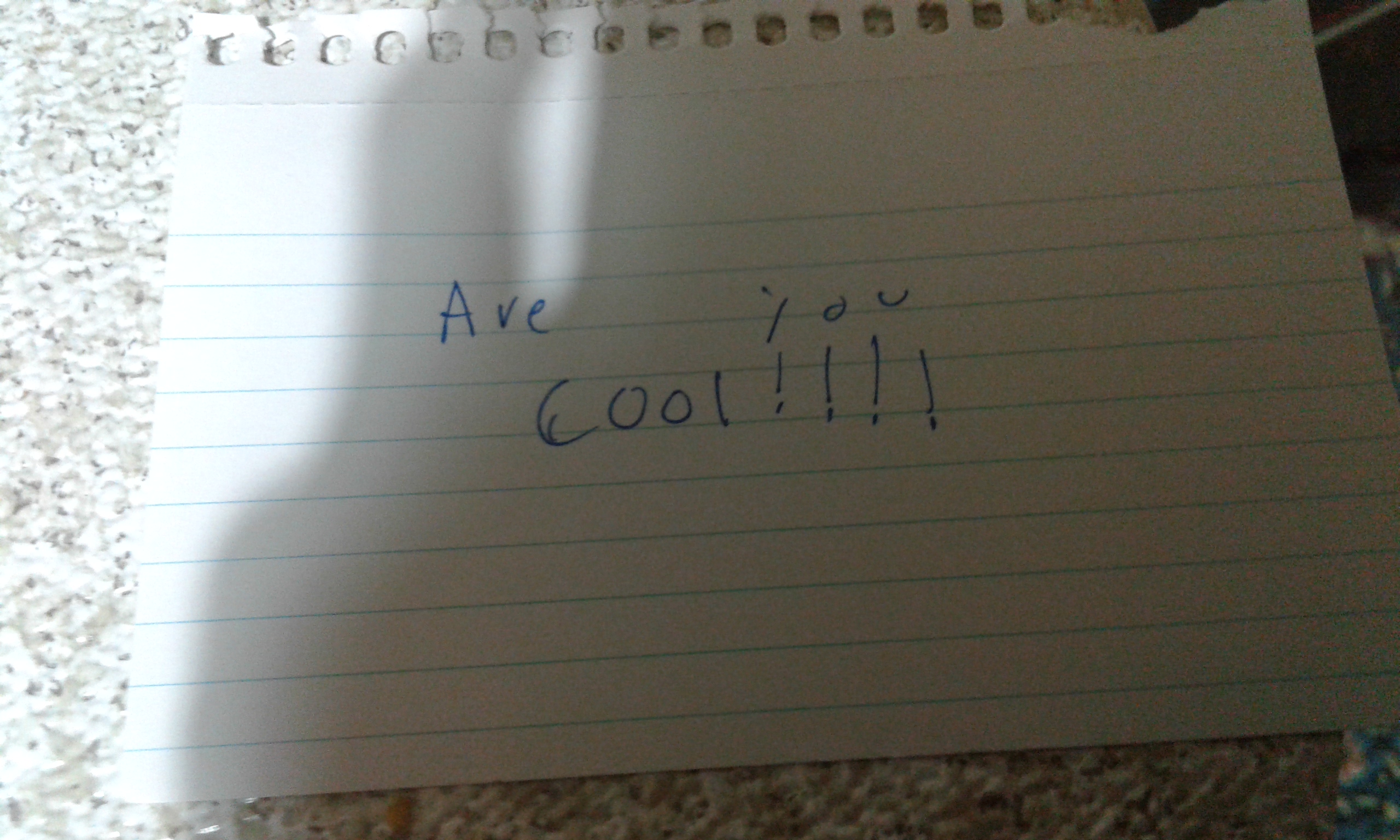 Are you cool