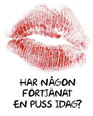 Hur många pussar är du värd ♥