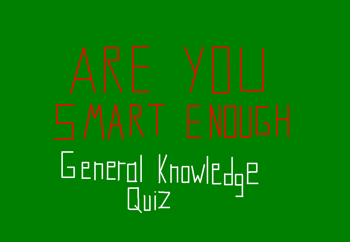 General Knowledge Quiz