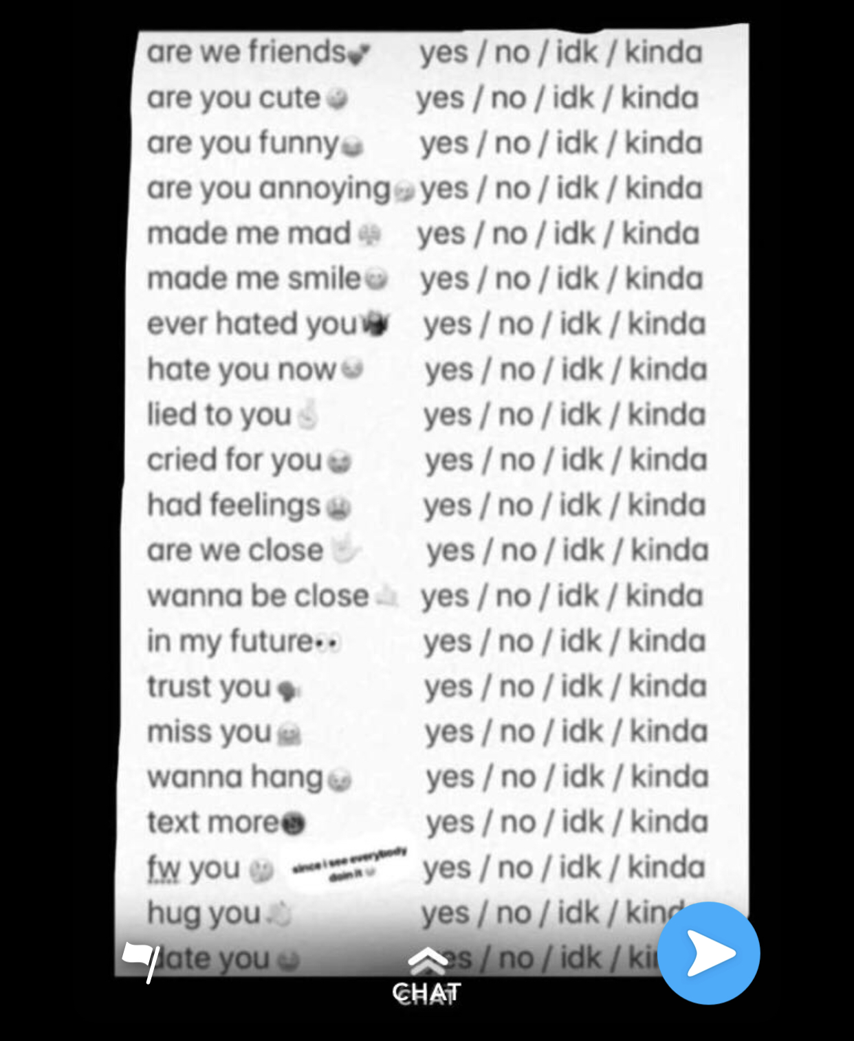 Do u have a boyfriend