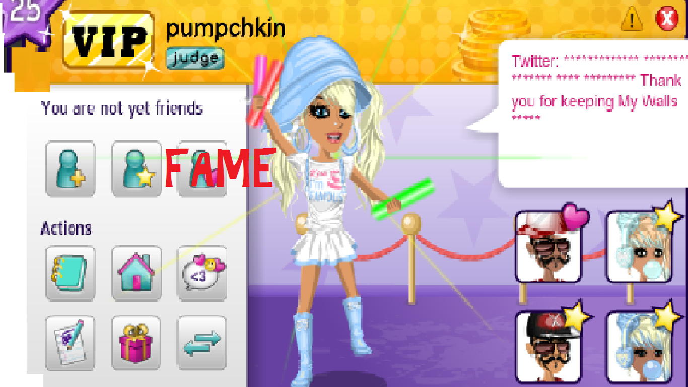 USA MovieStarPlanet Quiz