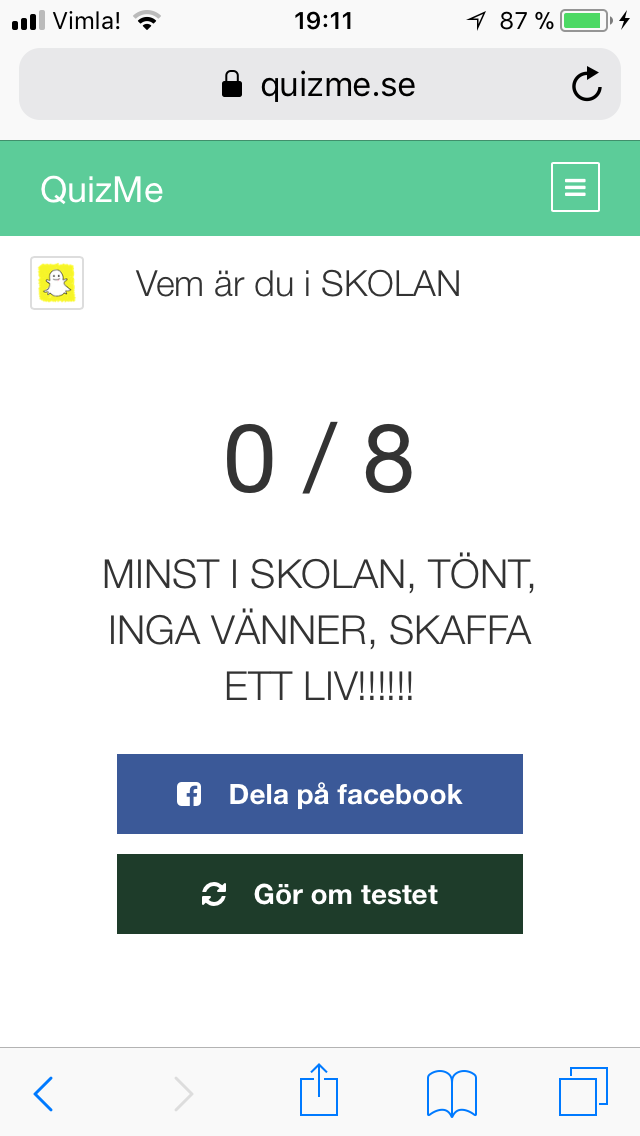 Vemr du i skolan?