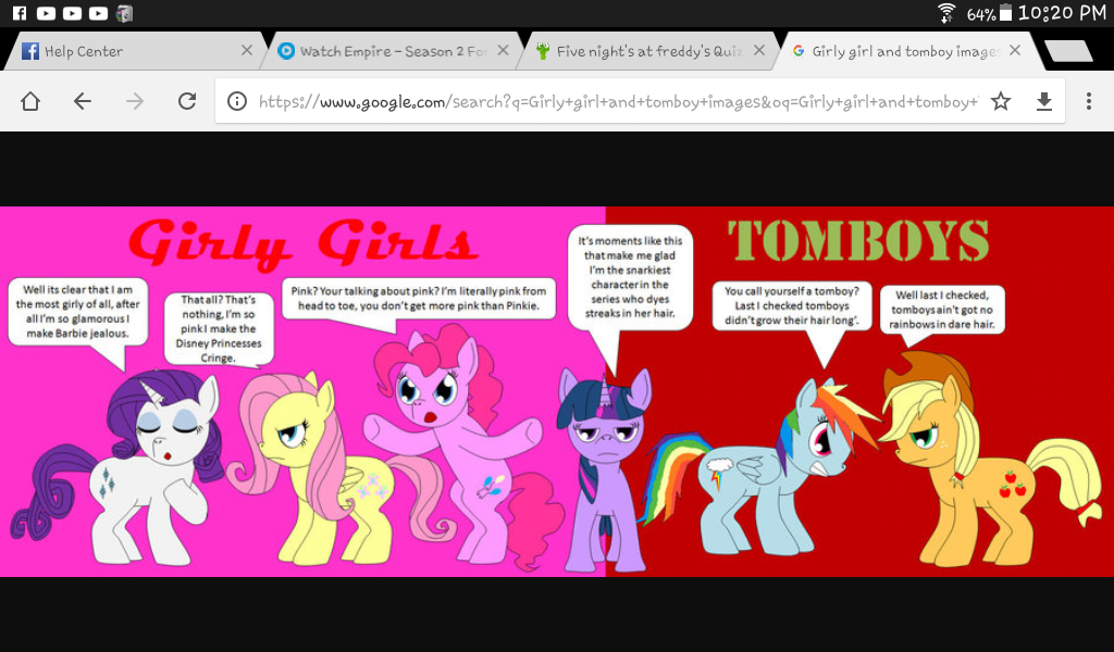 Are you A girly girl or tomboy
