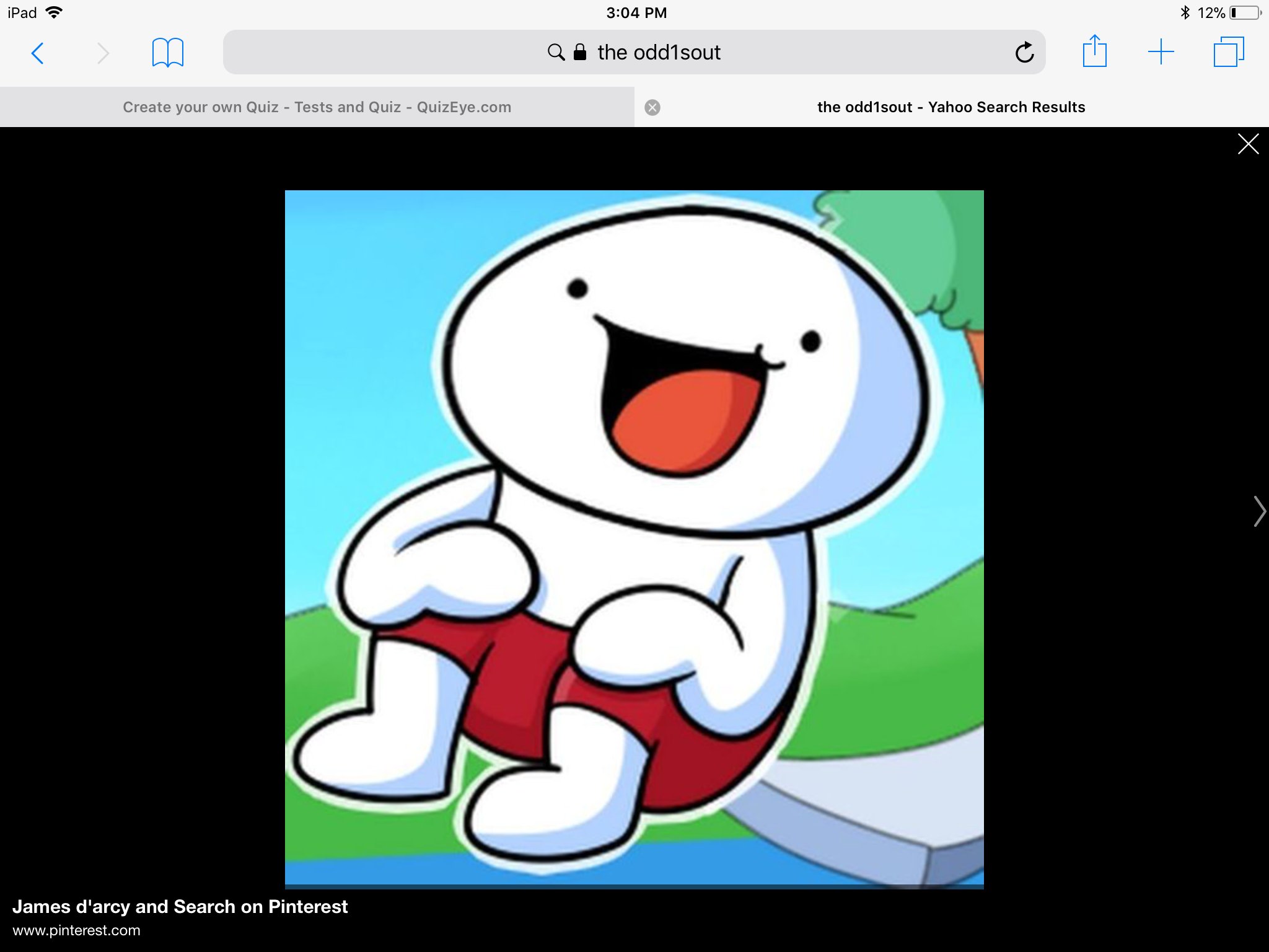 Theodd1sout quiz