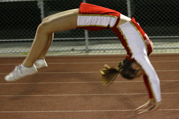 Are you a gymnast or a cheerleader?