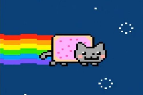 if you found nyan cat in the sky will you help him