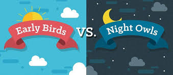 Are you a morning person or night person